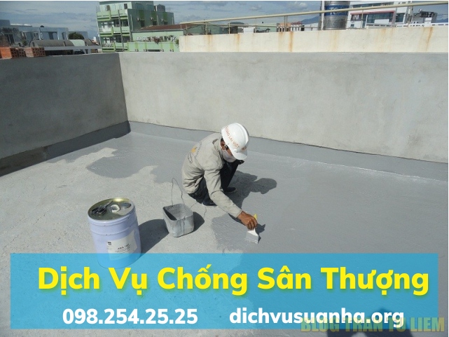 Dịch Vụ Chống Thấm Dột Mái Tôn & Sân Thượng Triệt Để tại TPHCM 2 Dịch vụ chống thấm mái và sân thượng