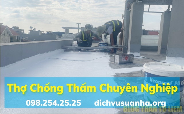 Dịch Vụ Chống Thấm Dột Mái Tôn & Sân Thượng Triệt Để tại TPHCM 3 Mái và sân thượng được chống thấm tốt, công trình sẽ bền chắc