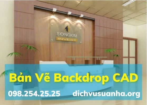 Mẫu Bản Vẽ Backdrop