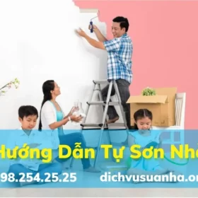 Hướng dẫn tự sơn nhà