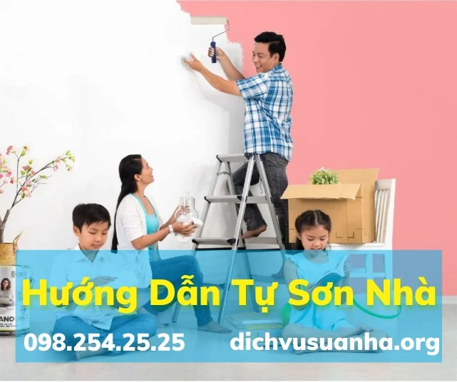 Hướng dẫn tự sơn nhà