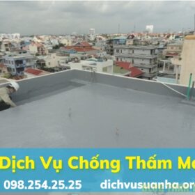 Dịch Vụ Chống Thấm Dột Mái Tôn & Sân Thượng Triệt Để tại TPHCM Dịch vụ chống thấm dột mái và sân thượng tại TPHCM